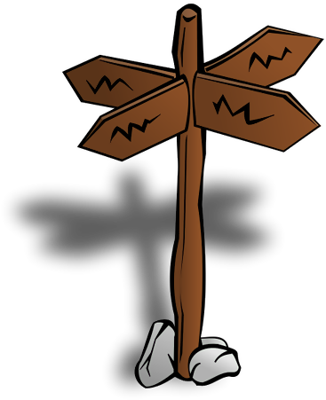 Rpg Map Symbol - Crossroads Clipart (605x605), Png Download