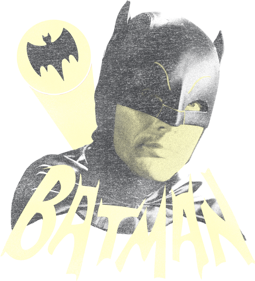 Classic Tv Series Bat Signal Men's Long Sleeve T-shirt - Batman (850x968), Png Download