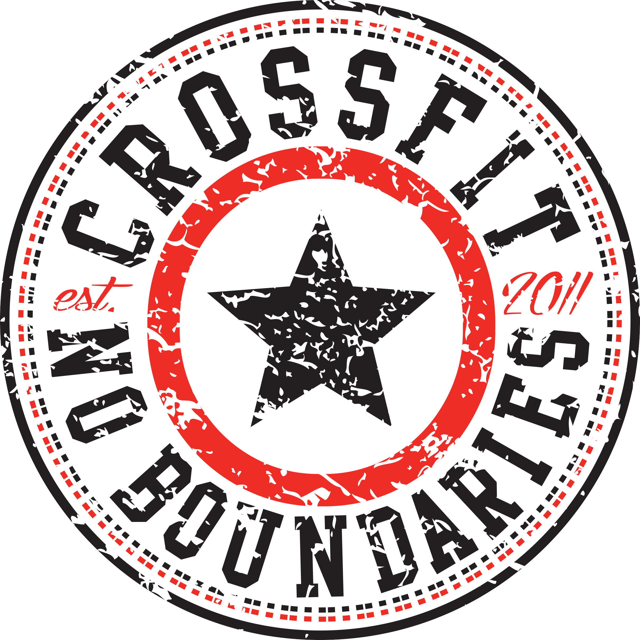 Converse Logo Png - Crossfit No Boundaries (2423x2423), Png Download