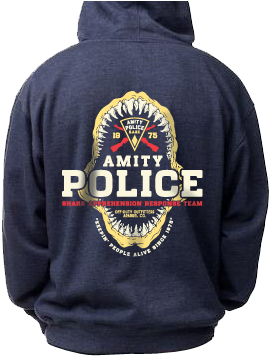 "amity Police S - Hoodie (339x363), Png Download