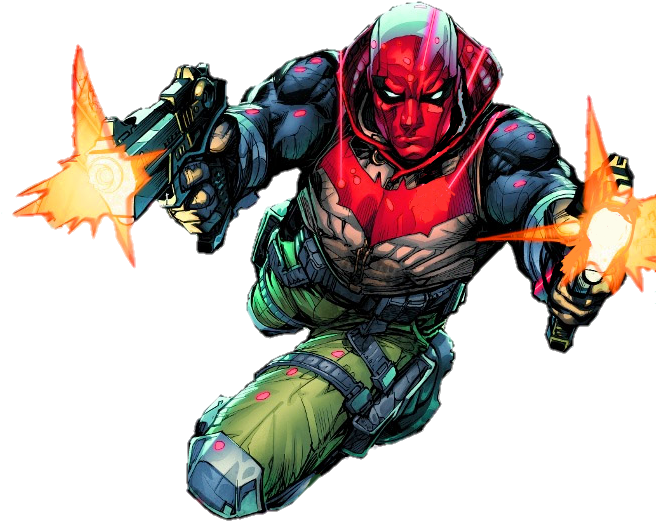 Red Hood By Mayantimegod-d9bf0oq - Red Hood Arsenal By Scott Lobdell (655x539), Png Download