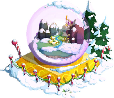 Giant Equestria Snowglobe - My Little Pony: Friendship Is Magic (392x336), Png Download