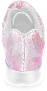 Watercolor Flower Pattern Women's Running Shoes - Walking Shoe (500x500), Png Download