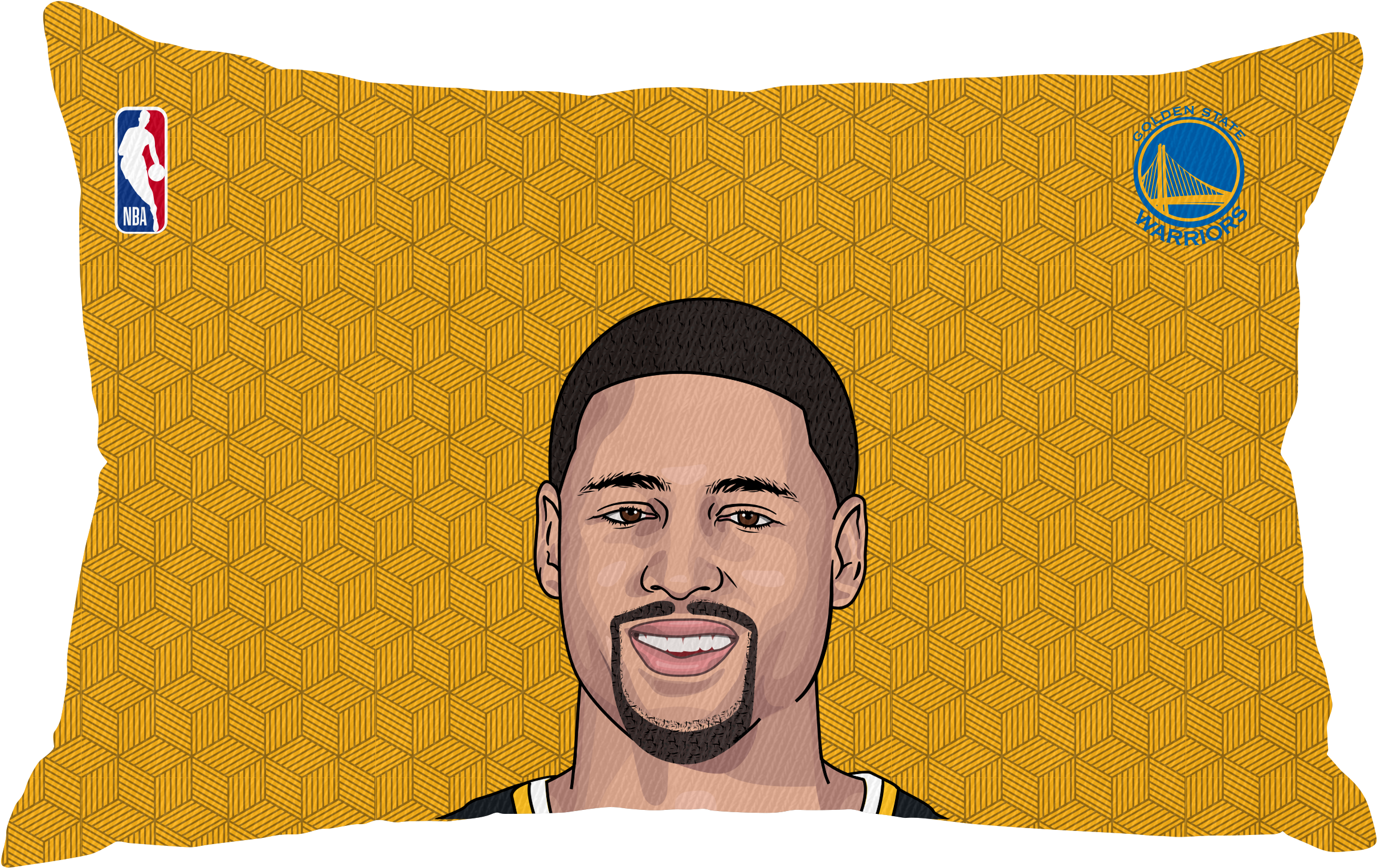 Klay Thompson Pillow Case Face (3000x2400), Png Download