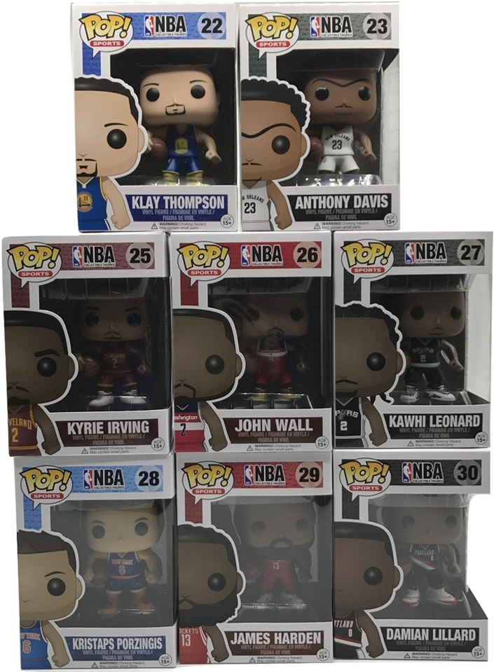 Funko Nba Pop Series 3 Set - Anthony Davis Nba Pop Vinyl (1000x1000), Png Download