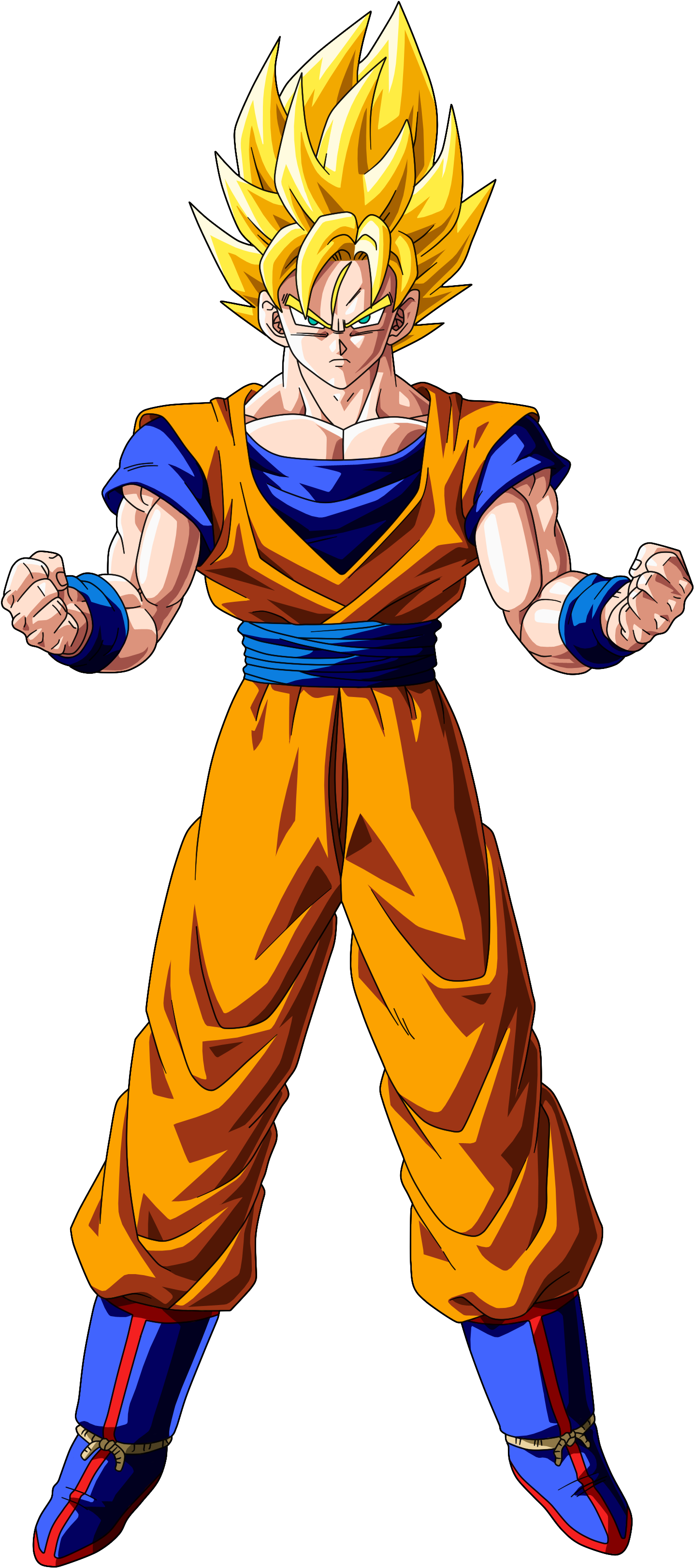 The - Goku Super Saiyan (1466x3279), Png Download