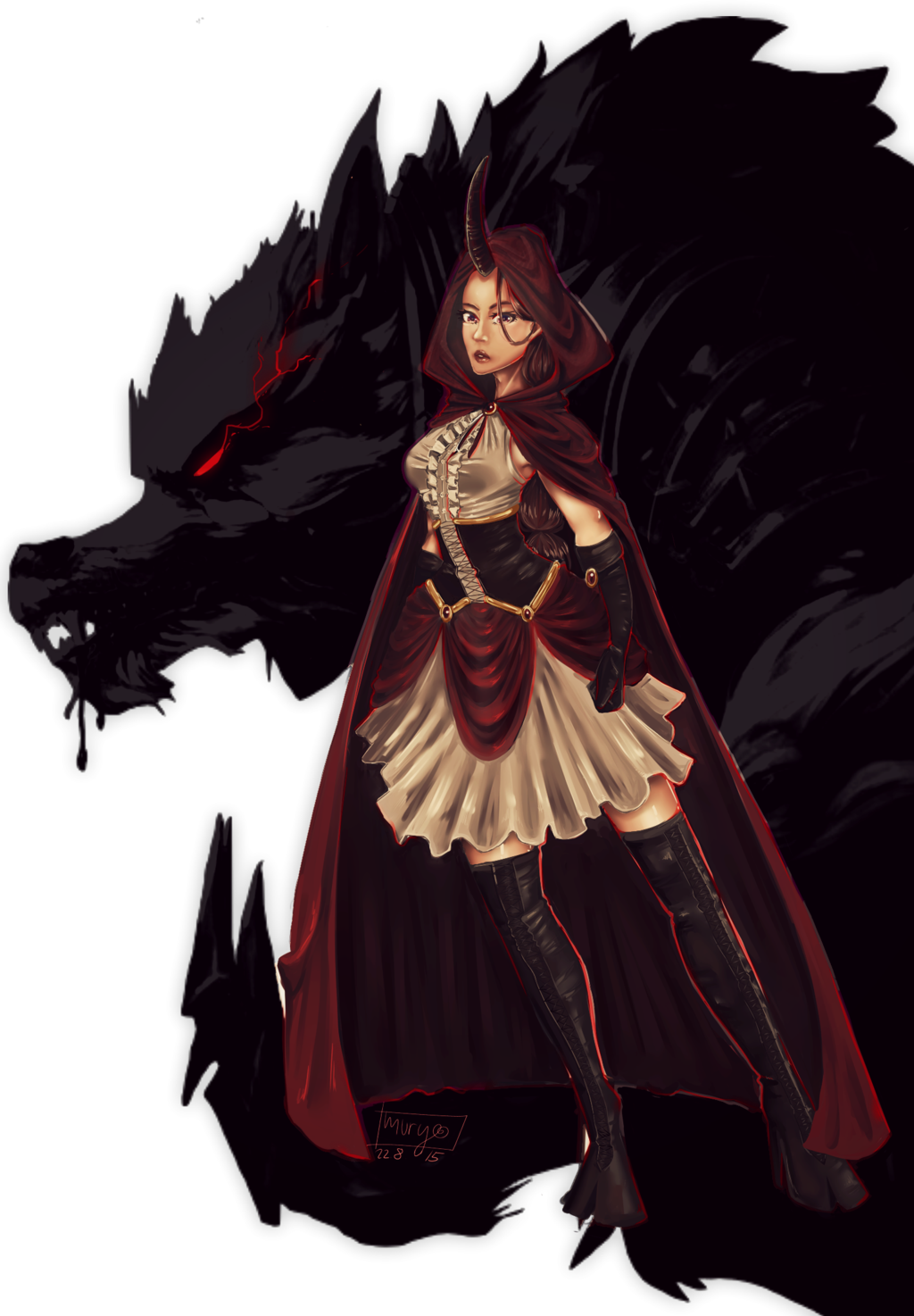 Red Riding Hood Warwick (1024x1474), Png Download
