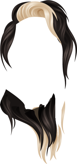 Włosy Momio Do Editów (312x662), Png Download