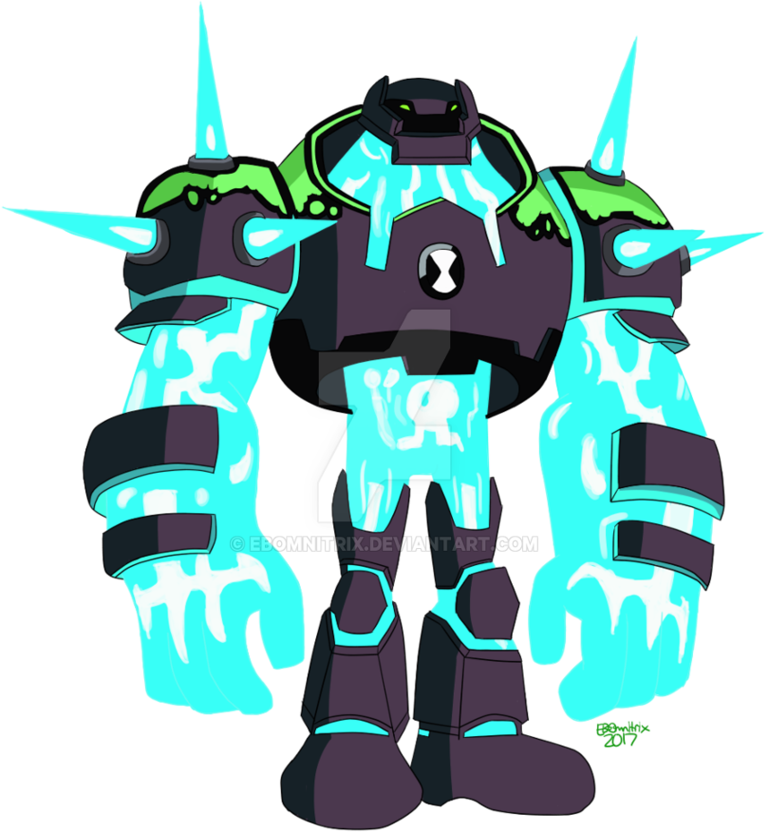 Png Black And White Drawing Alien Ben - Ben 10 Shock Rock (859x929), Png Download