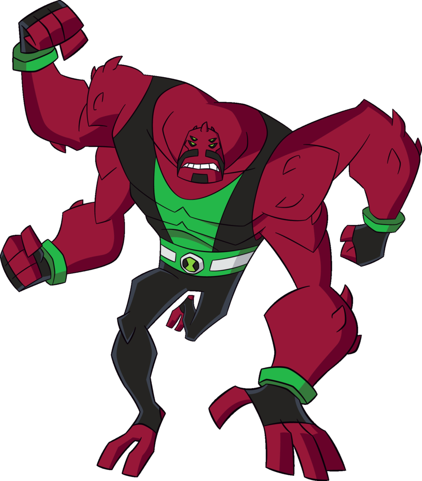 Xenomorph Clipart Ben 10 - Fourarms Ben 10 Omniverse (859x979), Png Download