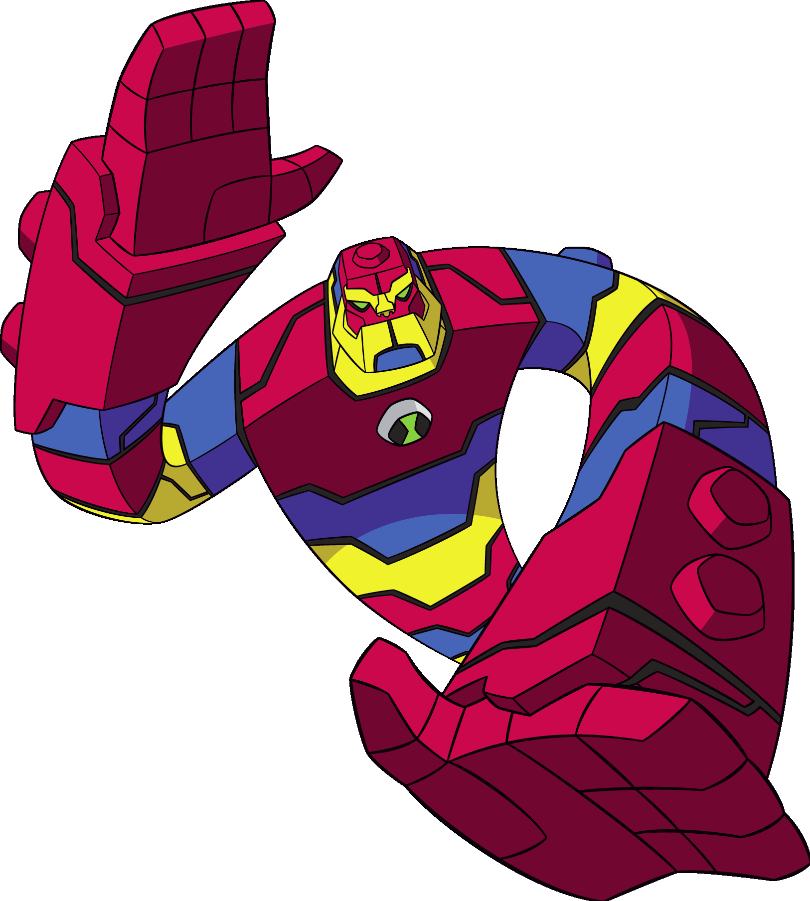 View Samegoogleiqdbsaucenao Bloxx Omniverse Official - Ben 10 Omniverse Alien Bloxx (1625x1808), Png Download