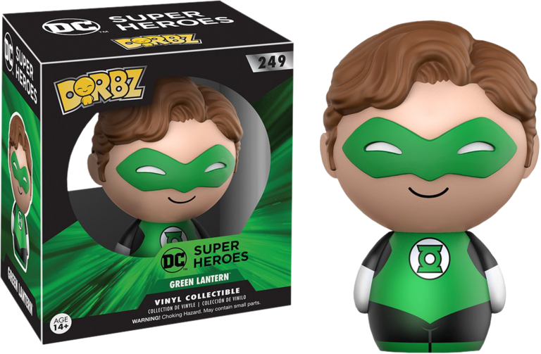 Green Lantern Dorbz Vinyl Figure - Dc Comics: The Flash Dorbz Vinyl Figure (768x503), Png Download