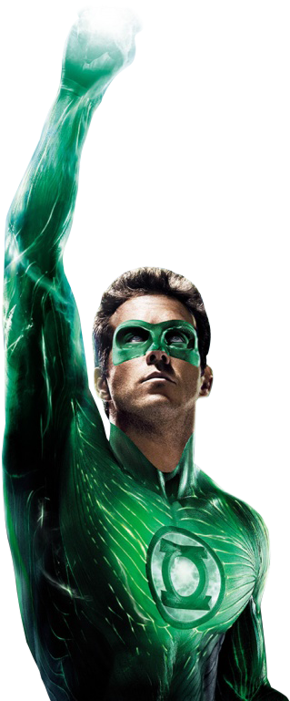 Green Lantern Render - Green Lantern Clipart Ryan Reynolds (600x800), Png Download
