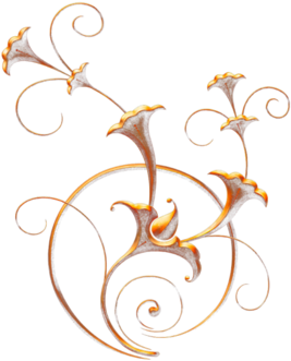 Floral And Classic Design Elements 2 - Calameae (500x375), Png Download