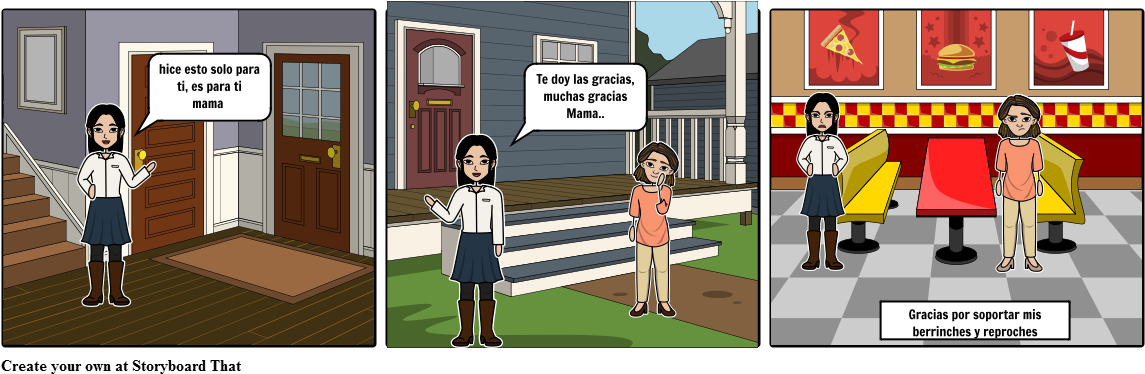 Gracias Mama - Comics (1164x385), Png Download