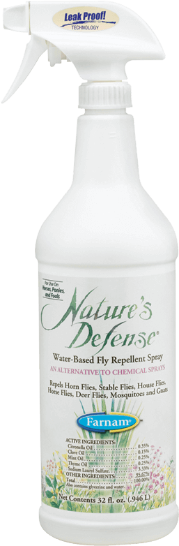 32 Oz / Spray - Farnum Dual Defence Insect Repellent (1200x1017), Png Download
