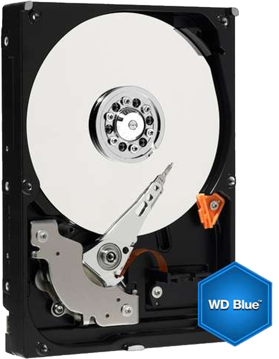 Wd Blue 500gb Desktop Hard Disk Drive - Wd - Hard Drive, Sata 6gbps, 500gb, 7200rpm - Wd5000azlx (1000x1000), Png Download