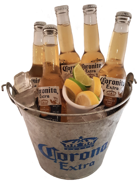Cubeta De Coronas - Cubetas De Cervezas Png (500x680), Png Download