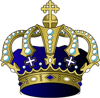 Cartoon Corona - Corona De Principe Png (400x400), Png Download