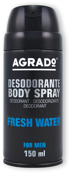 Download Desodorante Body Spray Fresh Water Agrado Deo Spray Ice Sensation 50 Ml Full Size Png Image Pngkit