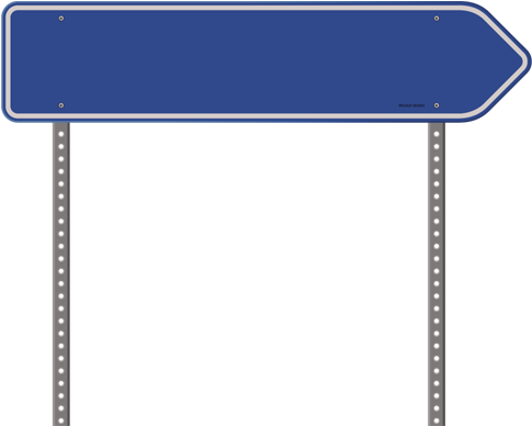 Roadsign Vector Transparent - Road Sign Vector Png (550x450), Png Download