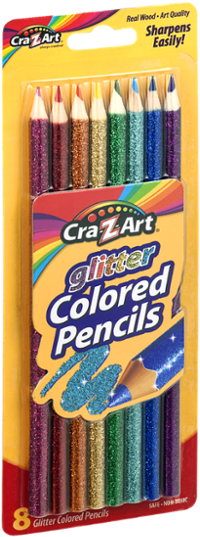 Cra-z-art Coloured Pencils, 12ct (600x600), Png Download