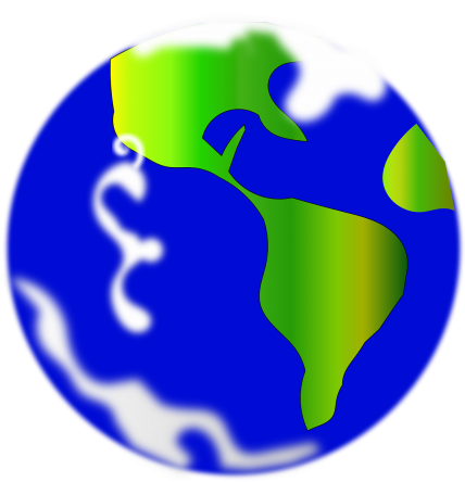 Earth,planet,space,free Vector Graphics - Earth (500x500), Png Download