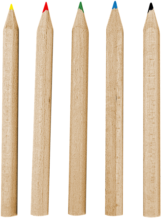 Colored Pencils,wooden - 鉛筆 鉛筆 (500x430), Png Download