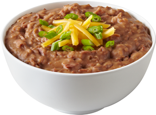 Smooth-style Refried Beans - Bean Stew Png (549x455), Png Download
