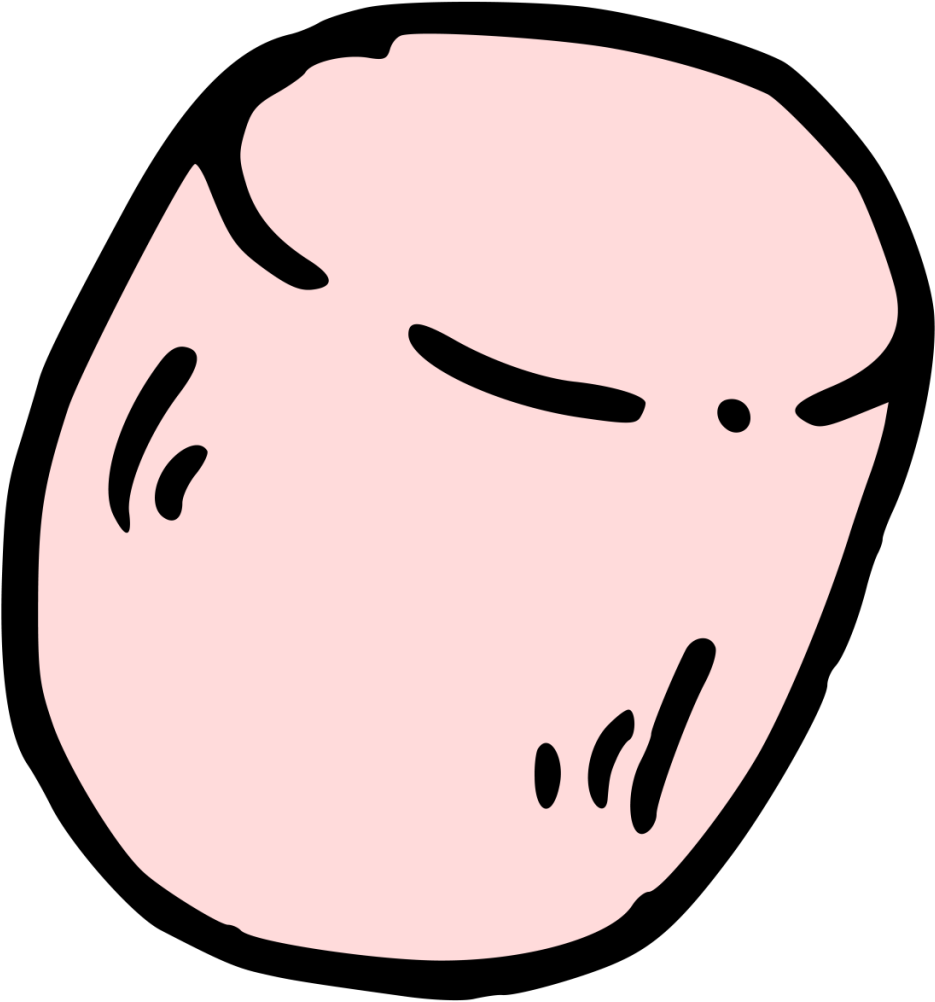 Cotton Candy Pink And Orange Transparent Decorative - Marshmallow (1024x1024), Png Download