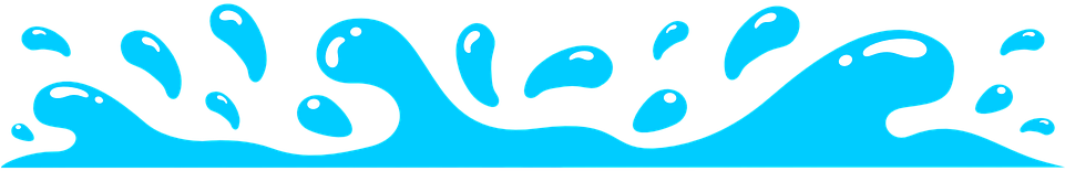 Water Drops Clipart Fish Splash - Splash Clip Art (680x340), Png Download