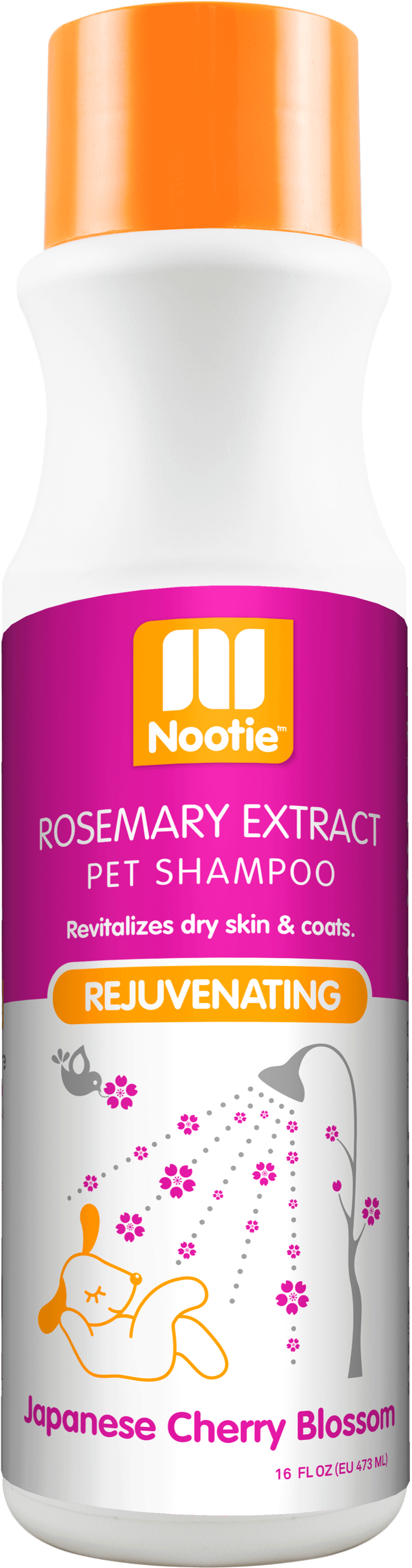 16oz Rejuvenating Shampoo Japanese Cherry Blossom (1332x3558), Png Download