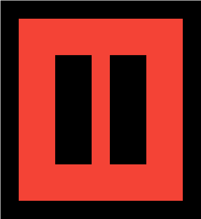 Pause Button - Graphic Design (1184x1184), Png Download