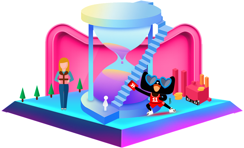 Promotion Stage Countdown Hourglass Png - Hourglass (1024x814), Png Download