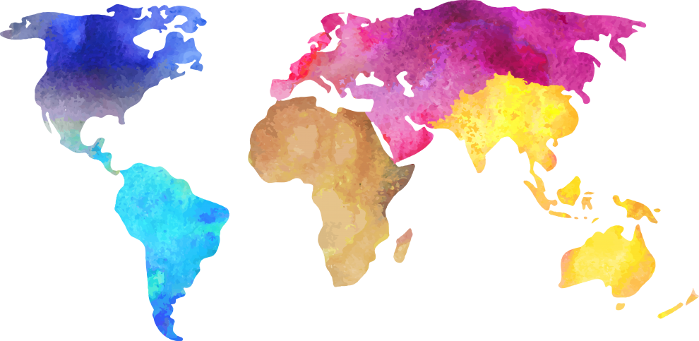 Cmaworld - Christian And Missionary Alliance Map (990x483), Png Download