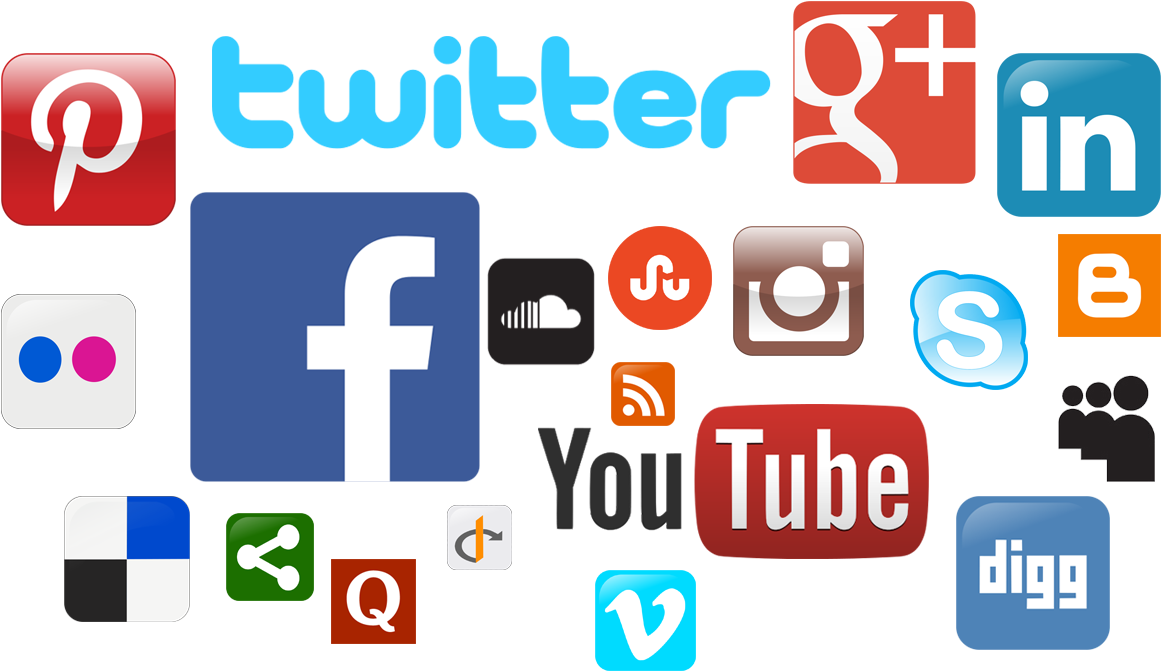 File - Socialmedia-pm - Social Media (1366x768), Png Download