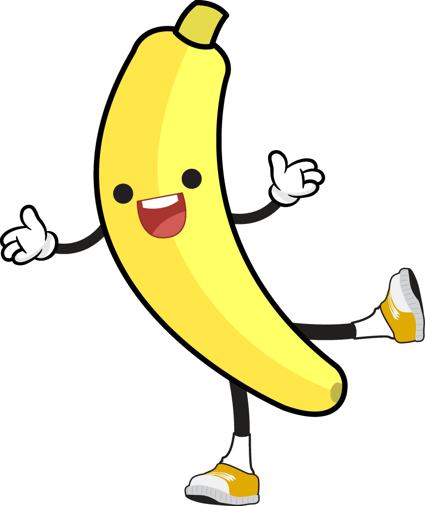 Banana Clipart - Cute Banana Clipart (842x1001), Png Download