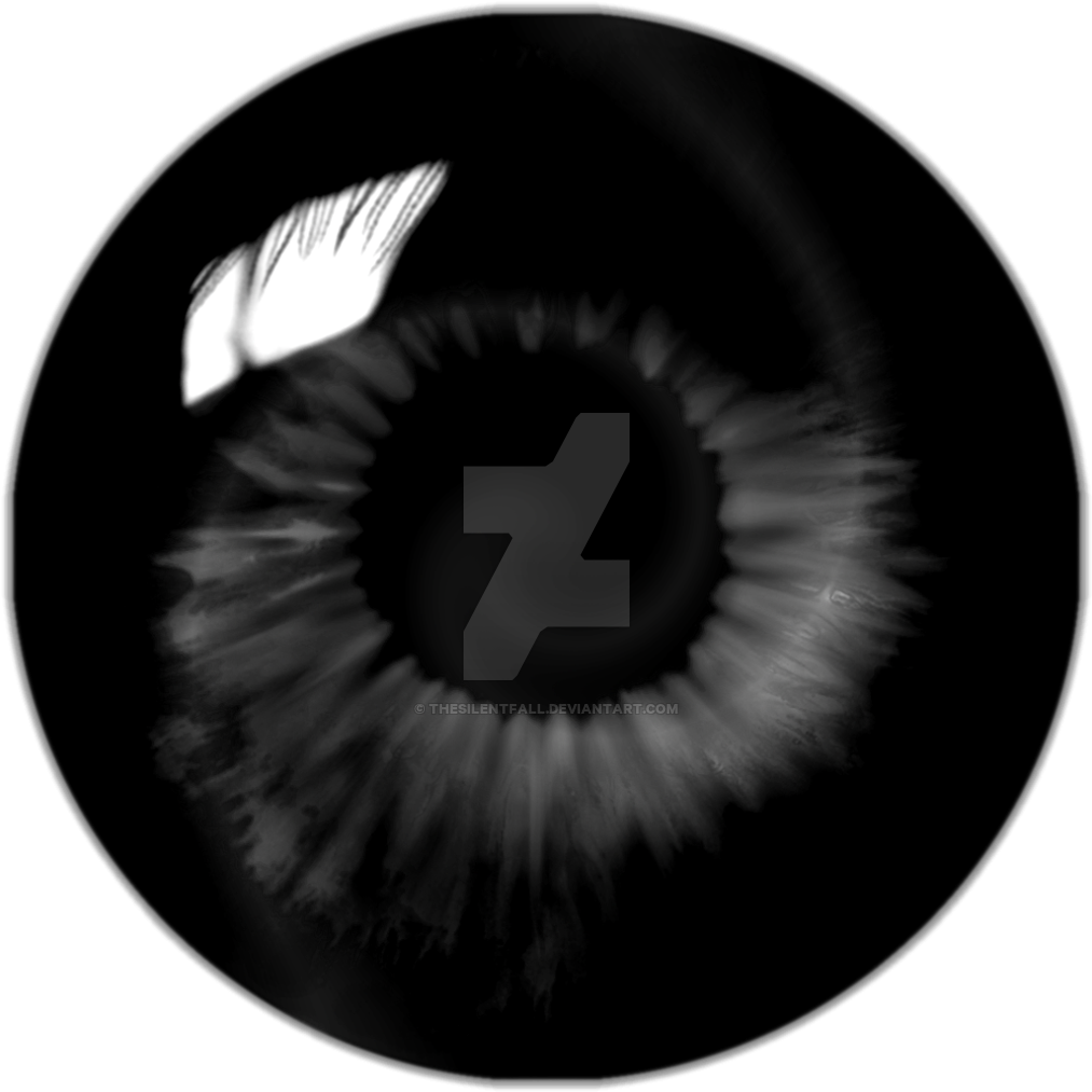 Black Eyes Png Vector Freeuse Download - Black Eye Color Png (1024x1024), Png Download
