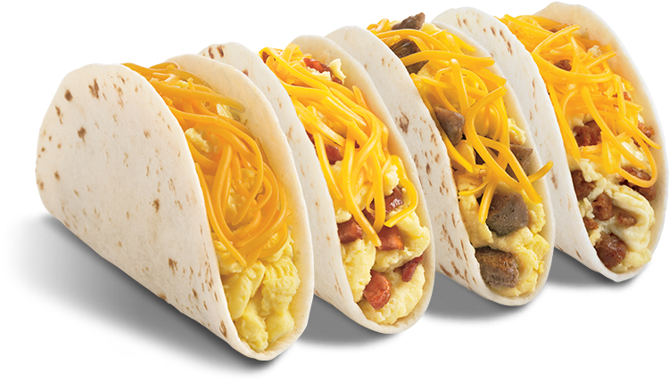 Tacos Breakfast Pencil And In Color - Taco (860x480), Png Download