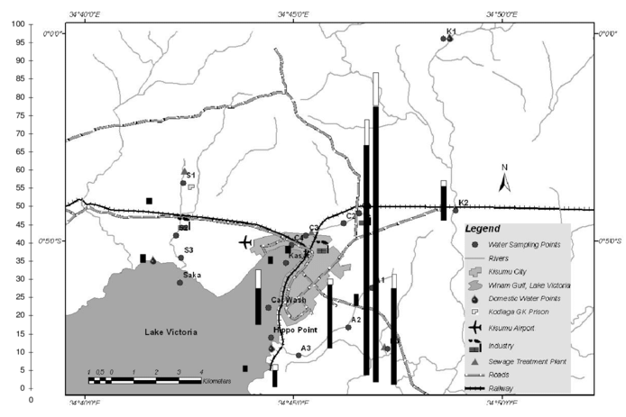 Concentrations Of Pfoa (black Bars) And Pfos (white - Atlas (850x477), Png Download
