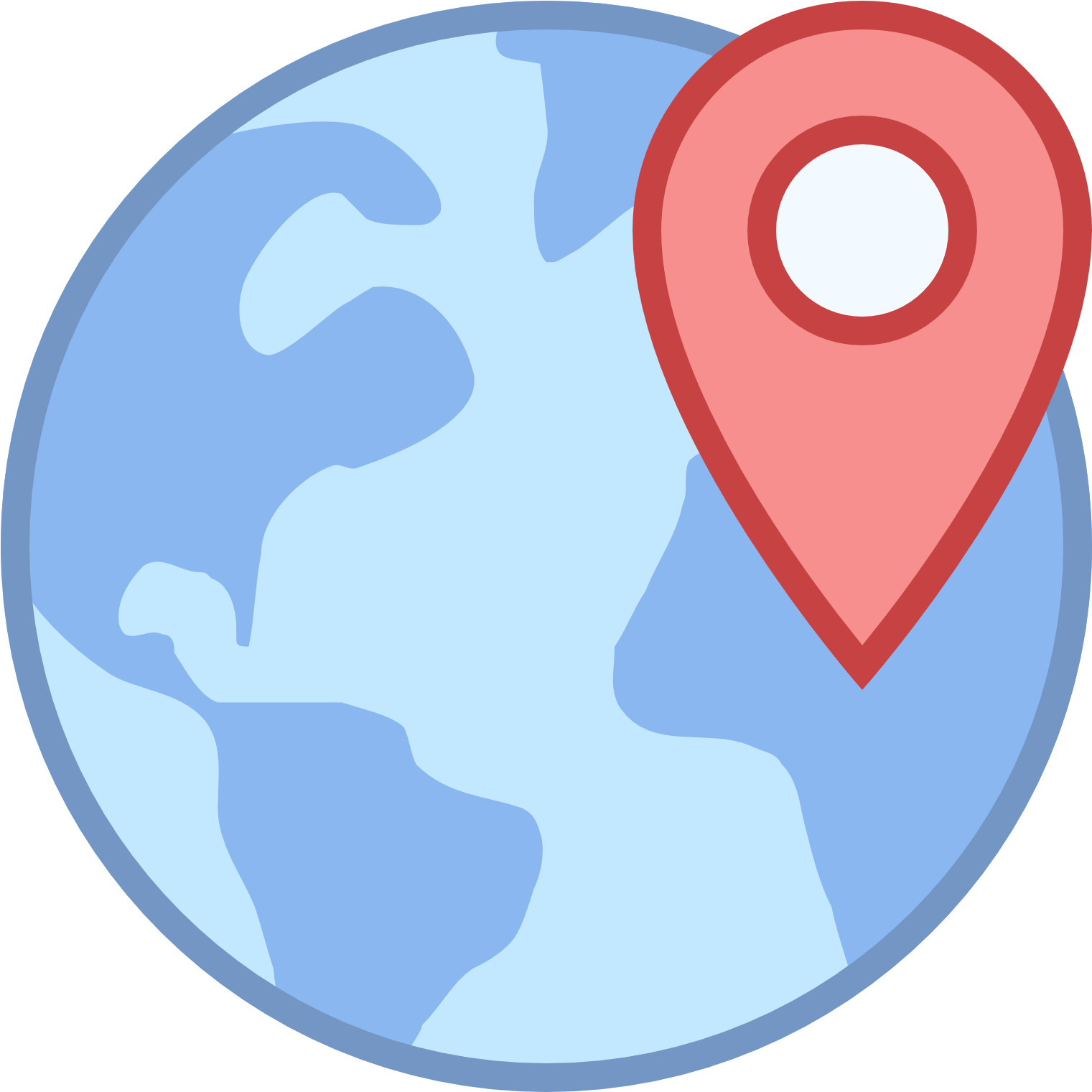Location Icon (1600x1600), Png Download
