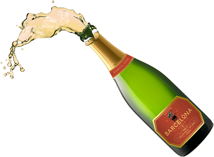 Champagne Splash Png Svg Library - Wine Bottle Splash Png (876x650), Png Download