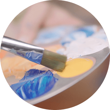 Paint Your Favourite Holiday Destination Step - Palette (360x360), Png Download