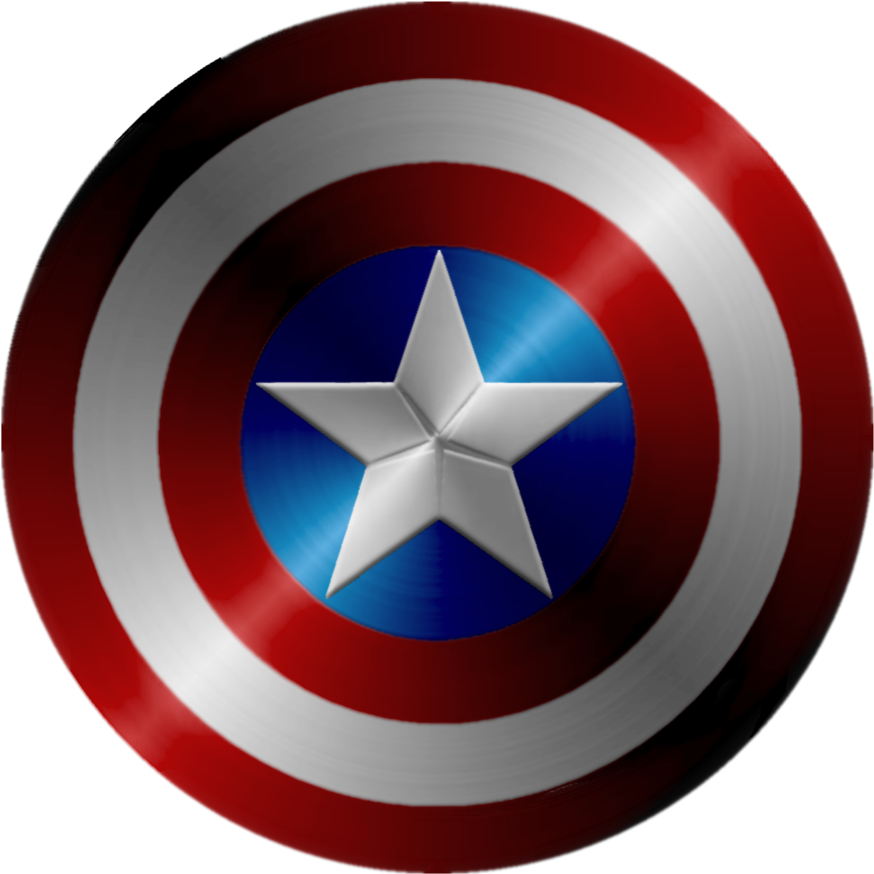 Logo Captain America Png - Imagenes Del Capitan America (894x894), Png Download