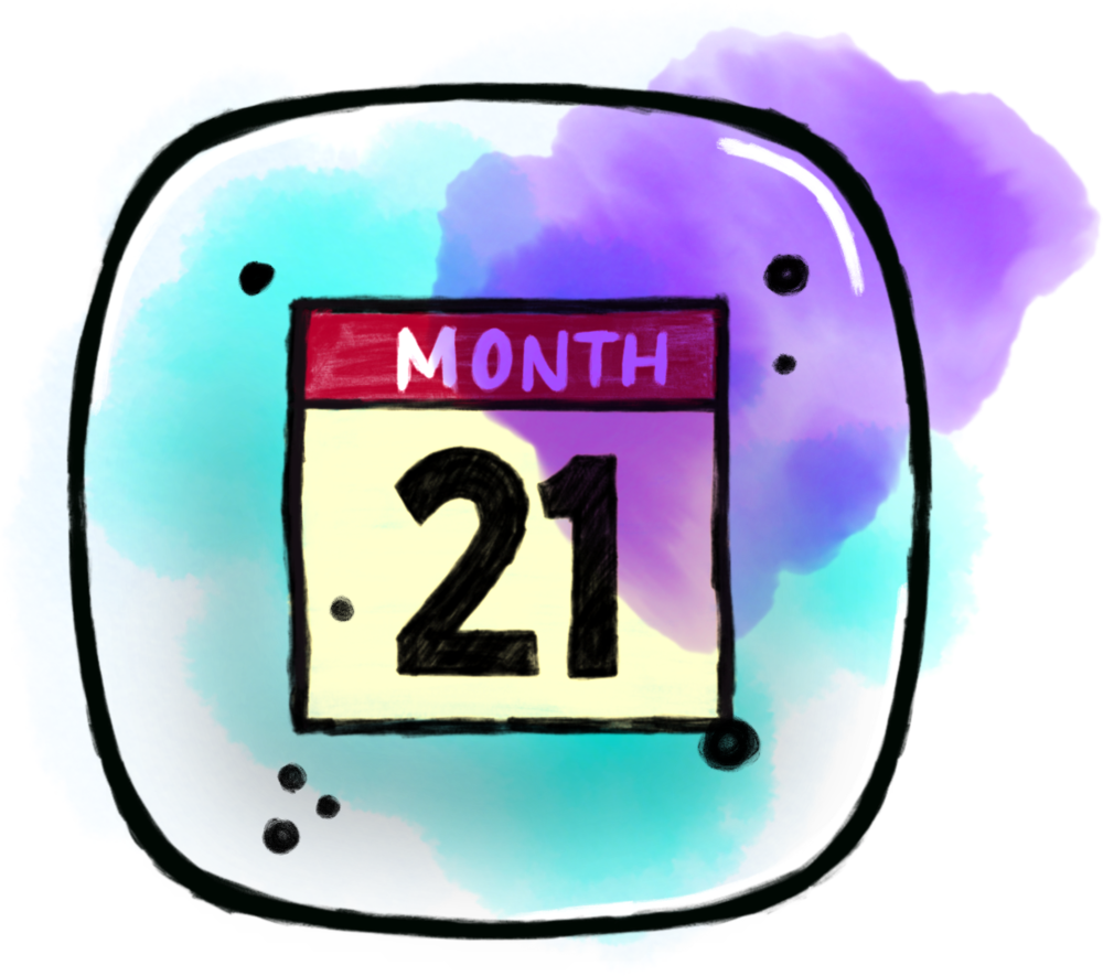Calendar-icon - Graphics (1000x885), Png Download