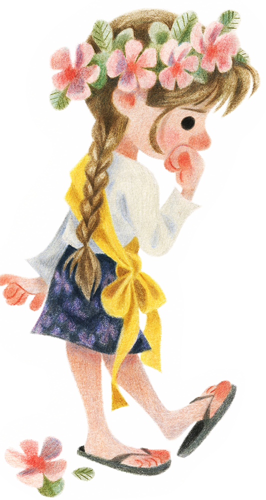 Smaller Nose Happy Face Pink Tows Butterfly On Toe~~genevieve - Vrolike Dag (532x1000), Png Download