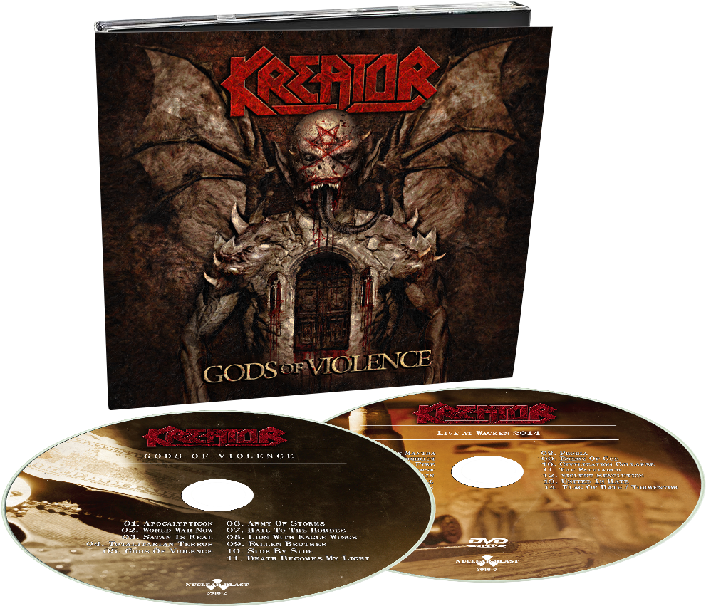 Gods Of Violence - Kreator Gods Of Violence 2017 (1000x1000), Png Download