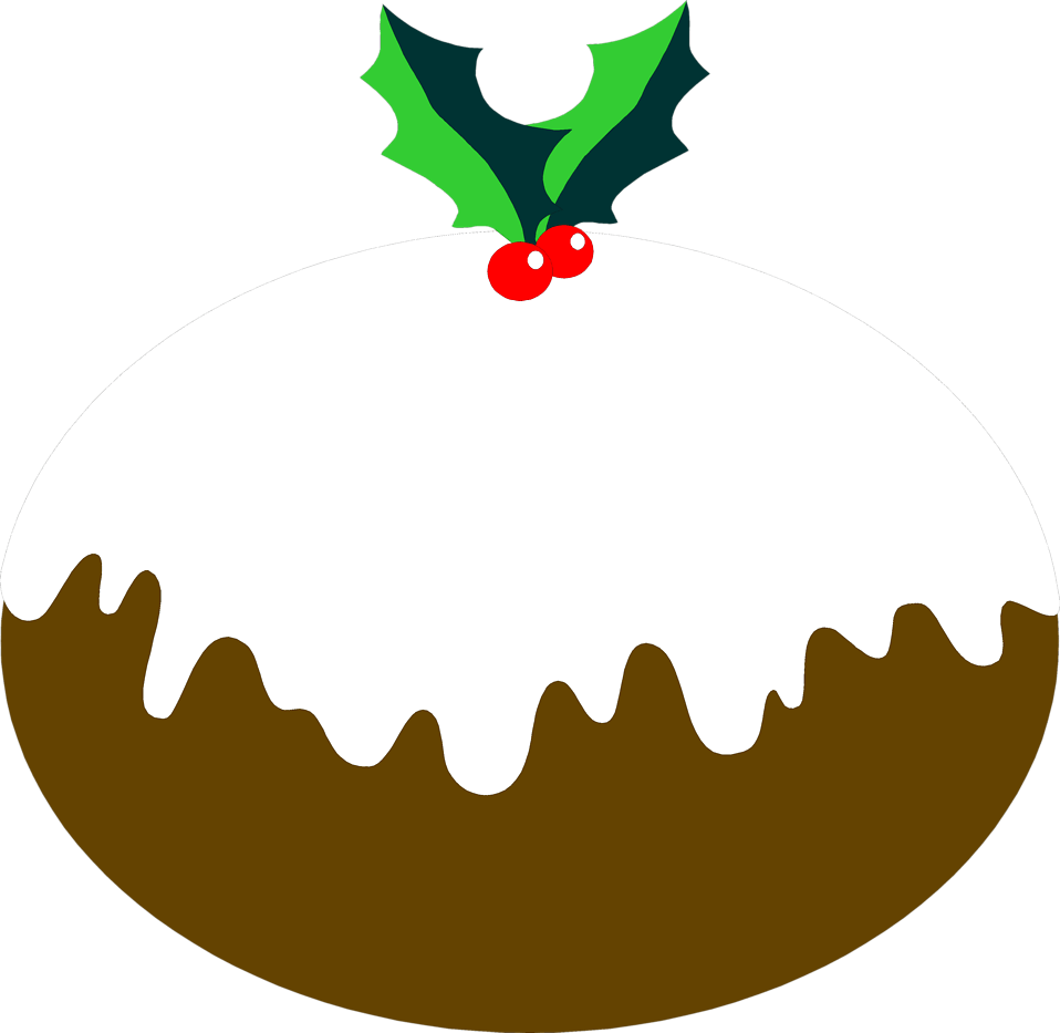 Dessert - Christmas Pudding No Background (958x933), Png Download