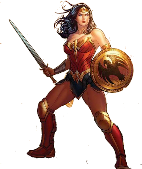 Wonder Woman Png File - Frank Cho Wonder Woman Statue (600x666), Png Download