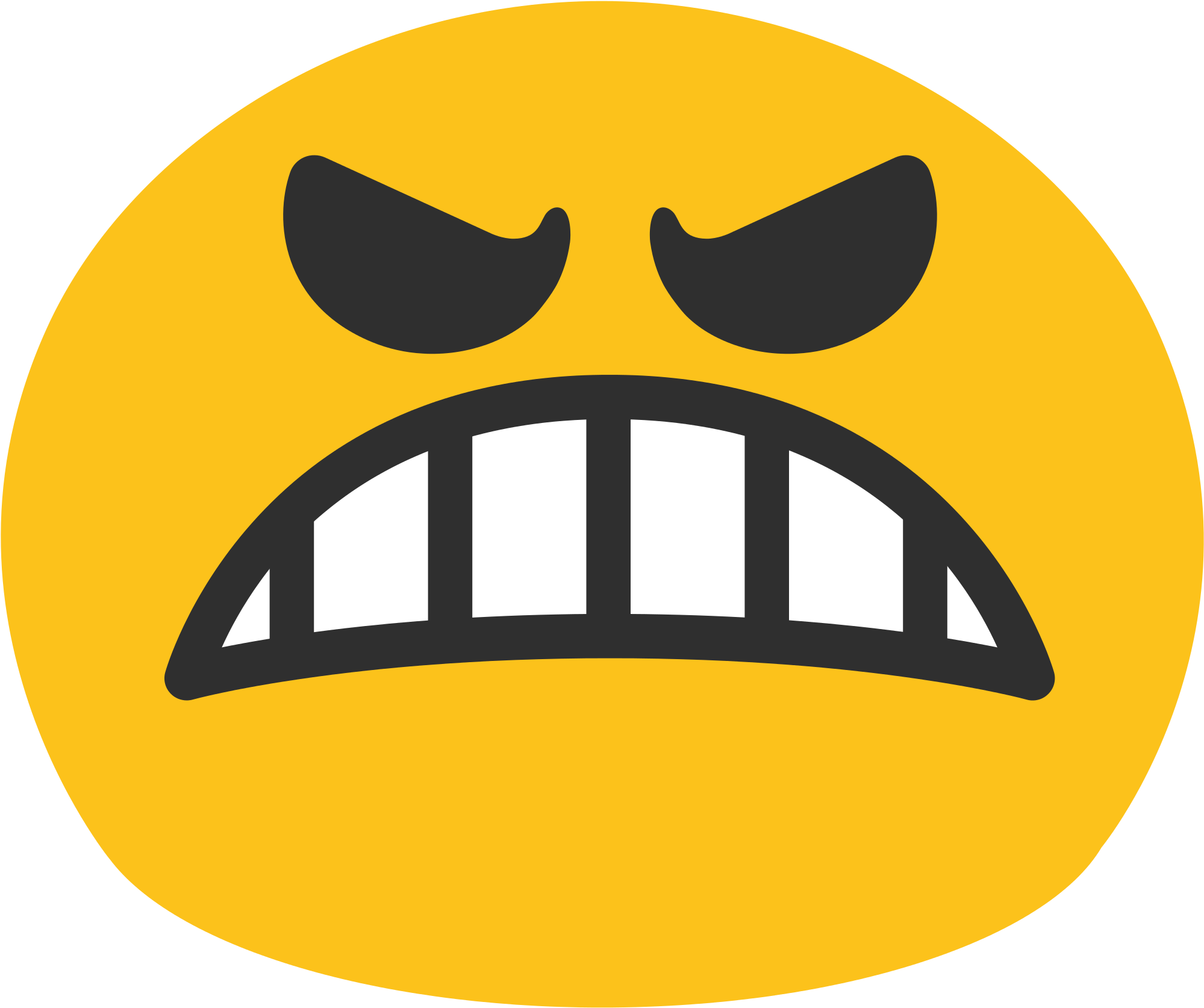 Angry Emoji Transparent Background - Transparent Background Emoji Vector (1024x1024), Png Download